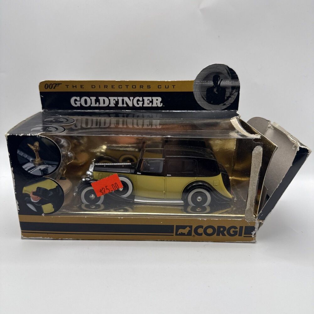 Corgi Rolls Royce III Sedance De Ville CC06803 1:36 Goldfinger 007 Diecast